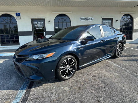 2018 Toyota Camry for sale at Supreme Motor Sports in North Fort Myers FL