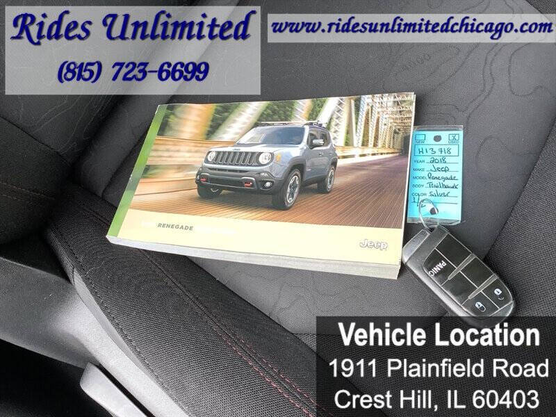 2018 Jeep Renegade Trailhawk