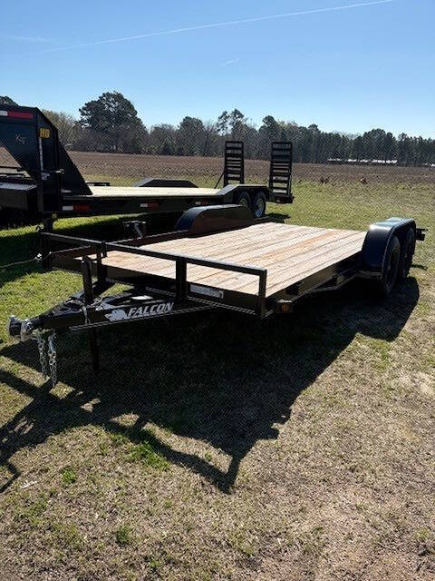 Falcon Trailer 83x16 Car Hauler with 2' Dove tail Image