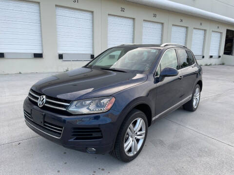 2011 Volkswagen Touareg for sale at EUROPEAN AUTO ALLIANCE LLC in Coral Springs FL