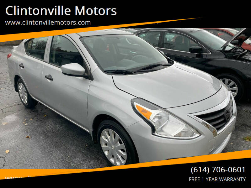 2018 Nissan Versa for sale at Clintonville Motors in Columbus OH