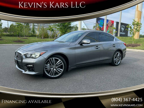 2014 Infiniti Q50 for sale at Kevin's Kars LLC in Richmond VA