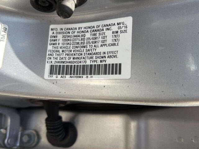 2016 Honda CR-V SE