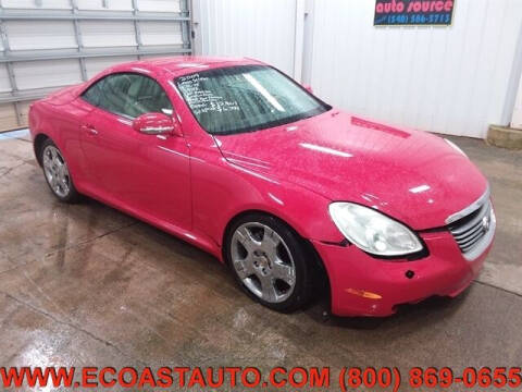 2004 Lexus SC 430 for sale at East Coast Auto Source Inc. in Bedford VA