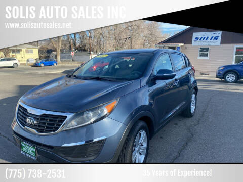 2013 Kia Sportage for sale at SOLIS AUTO SALES INC in Elko NV