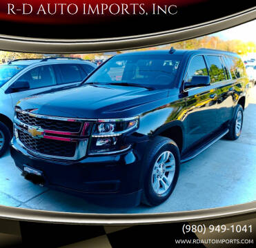 2019 Chevrolet Suburban for sale at R-D AUTO IMPORTS, Inc in Charlotte NC