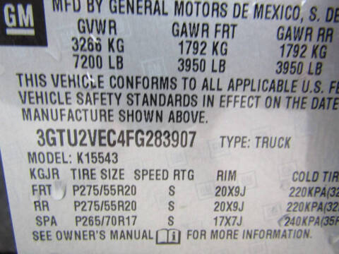 2015 GMC Sierra 1500 SLT