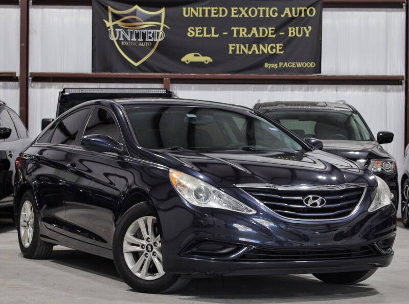 2013 Hyundai Sonata for sale at United Exotic Auto in Houston TX