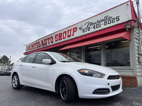 2016 Dodge Dart for sale at Unlimited Auto Group of Marietta in Marietta GA