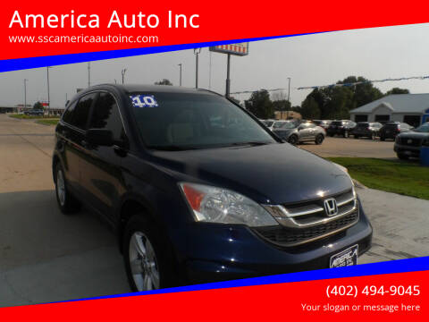 2010 Honda CR-V for sale at America Auto Inc in South Sioux City NE