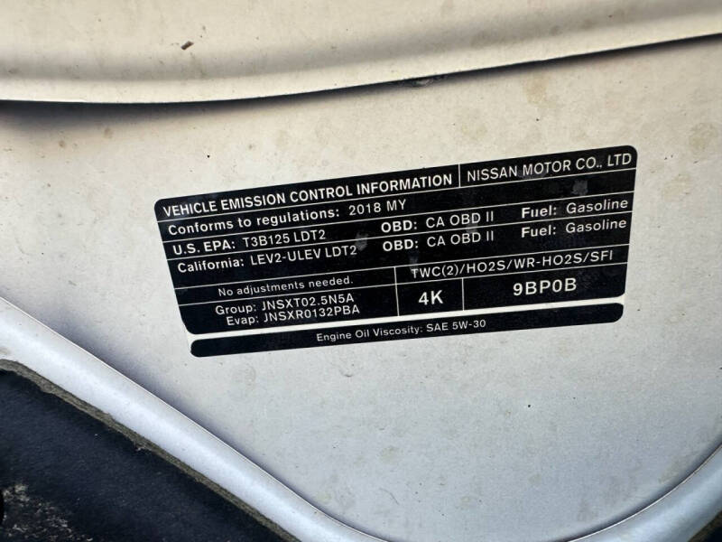 2018 Nissan Frontier