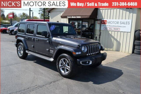 2021 Jeep Wrangler Unlimited for sale at Nick's Motor Sales in Kalkaska MI