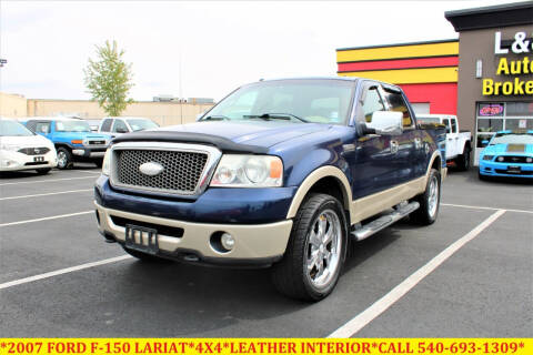 2007 Ford F-150 for sale at L & S AUTO BROKERS in Fredericksburg VA