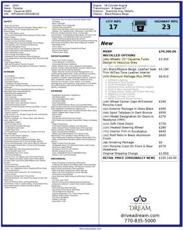 2024 Porsche Cayenne