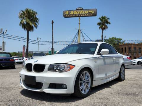 2011 BMW 1 Series for sale at A MOTORS SALES AND FINANCE - 5630 San Pedro Ave in San Antonio TX