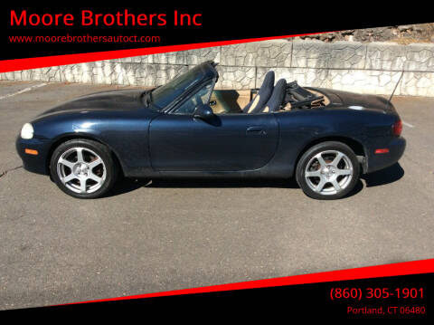 2001 Mazda MX-5 Miata for sale at Moore Brothers Inc in Portland CT