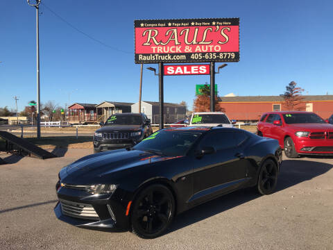 2016 Chevrolet Camaro for sale at RAUL'S TRUCK & AUTO SALES, INC in Oklahoma City OK