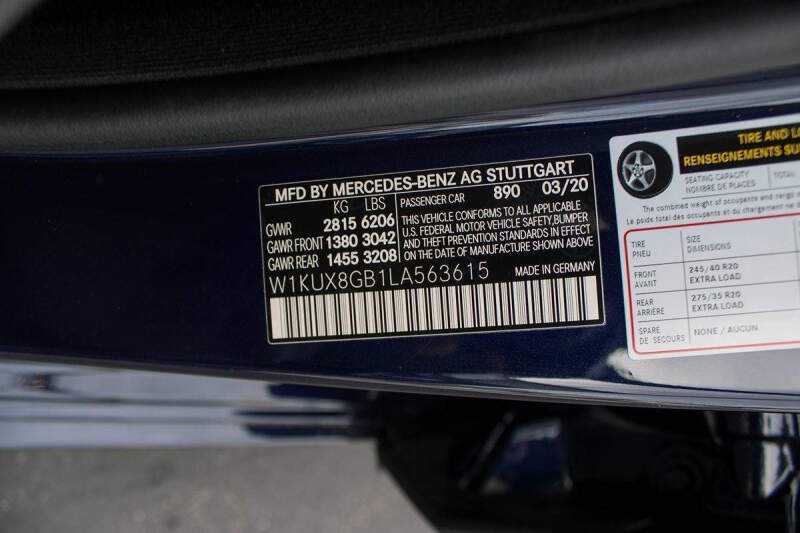 2020 Mercedes-Benz S-Class Mercedes-Maybach S 560 4MATIC