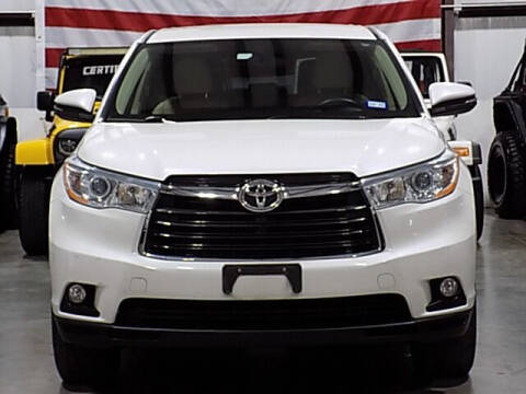 2014 Toyota Highlander for sale at Texas Motor Sport in Houston TX