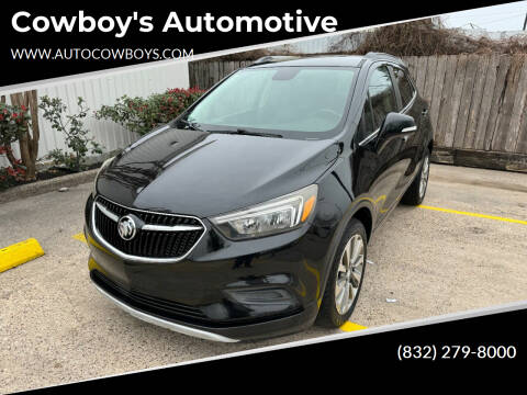 2017 Buick Encore for sale at Cowboy's Automotive in Houston TX