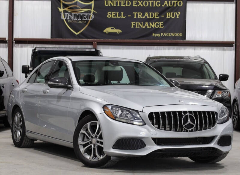 2015 Mercedes-Benz C-Class for sale at United Exotic Auto in Houston TX