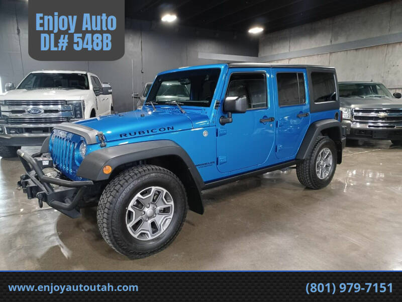 2015 Jeep Wrangler Unlimited for sale at Enjoy Auto  DL# 548B in Midvale UT