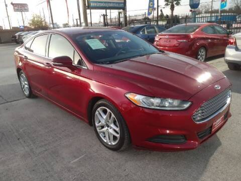 2015 Ford Fusion for sale at S.A. BROADWAY MOTORS INC in San Antonio TX