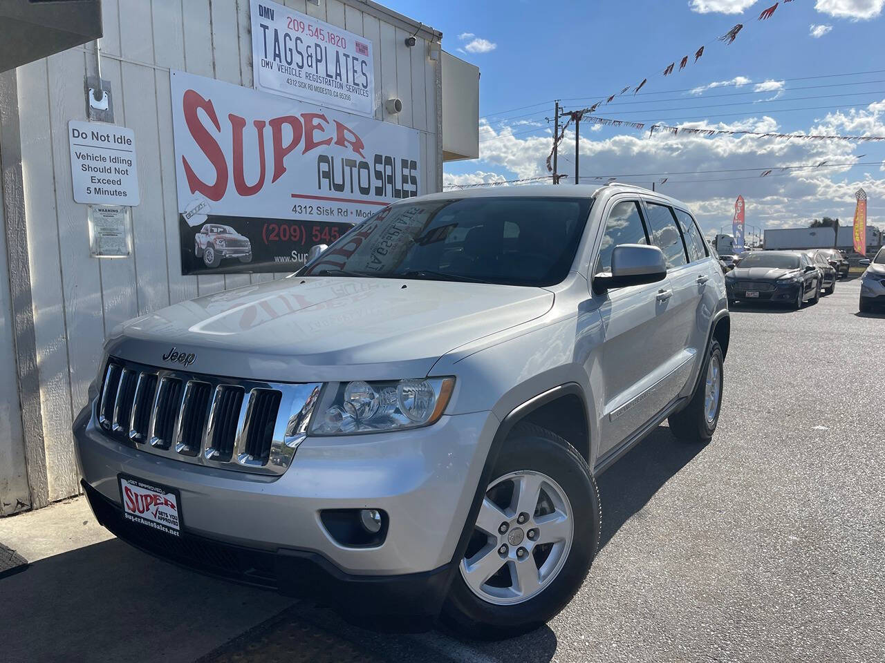 2012 Jeep Grand Cherokee for sale at Super Auto Sales Modesto in Modesto, CA