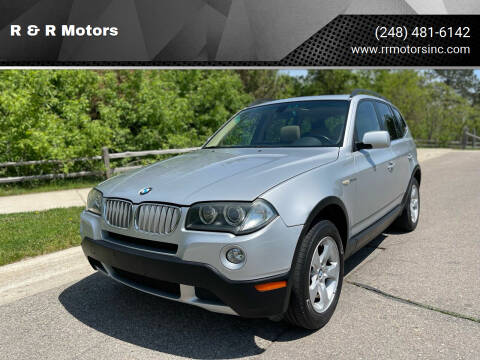 2007 BMW X3 for sale at R & R Motors in Waterford MI