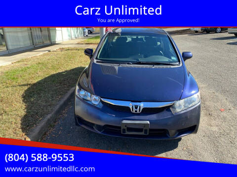 2009 Honda Civic for sale at Carz Unlimited in Richmond VA