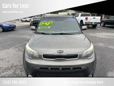 2014 Kia Soul for sale at Cars for Less in Phenix City AL