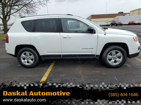 2014 Jeep Compass for sale at Daskal Auto LLC in Rochester NY