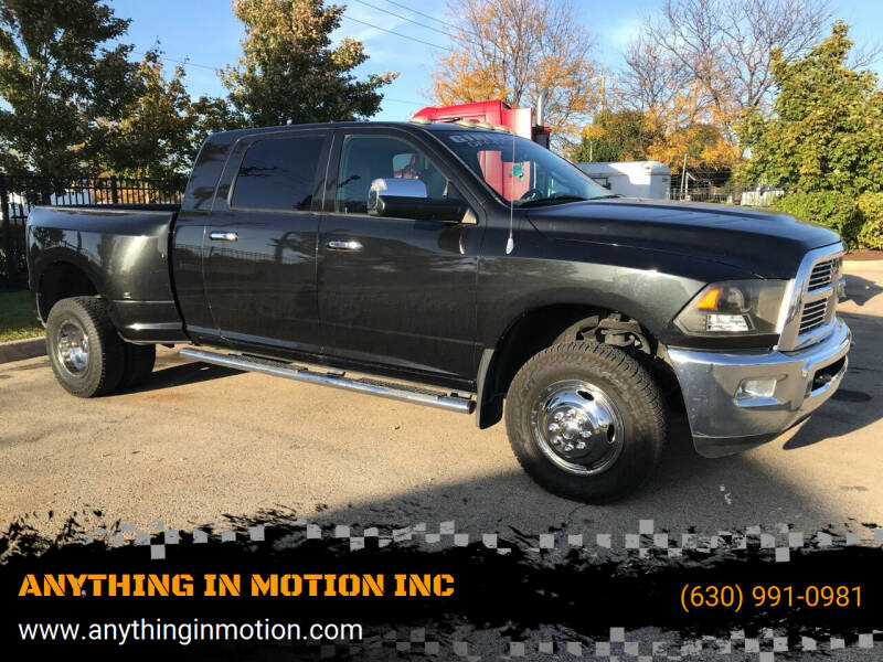 2010 Dodge Ram Pickup 3500 for sale at ANYTHING IN MOTION INC in Bolingbrook IL