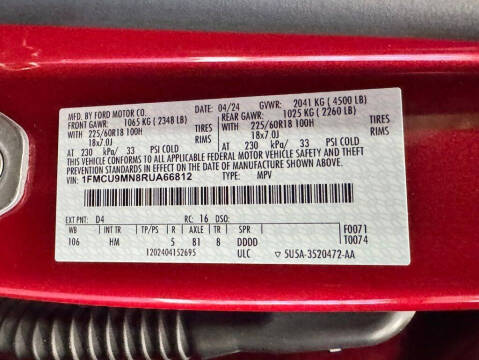 2024 Ford Escape ST-Line