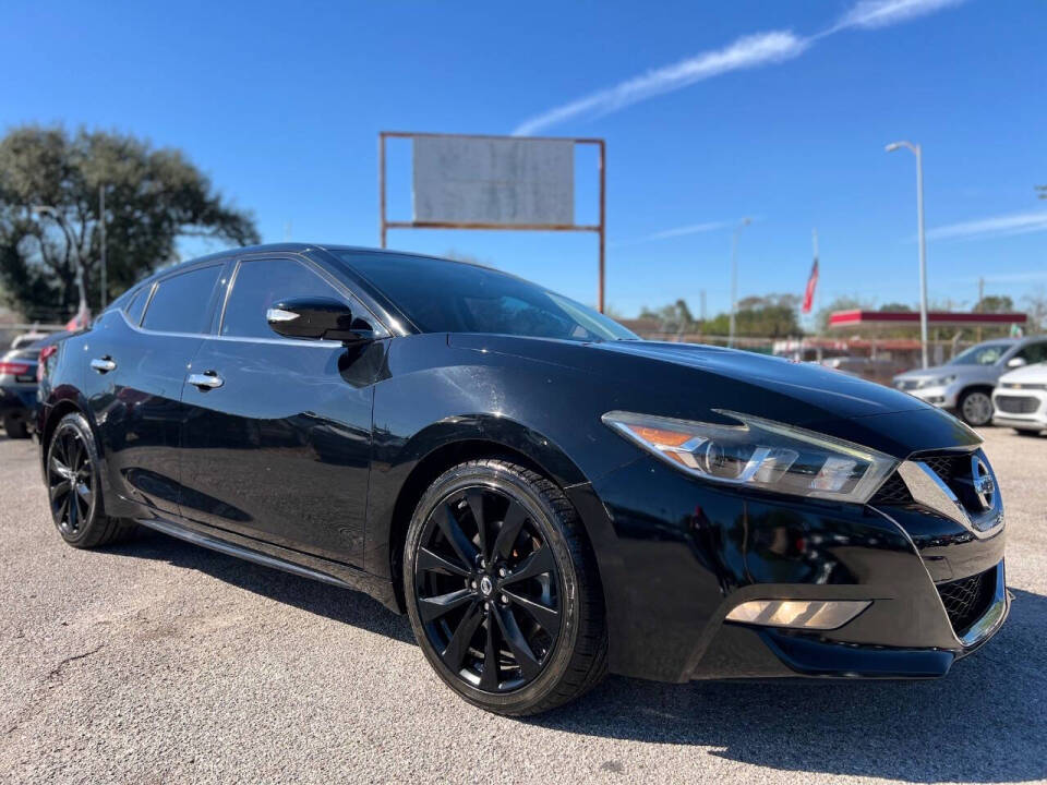 2017 Nissan Maxima for sale at J-R Auto Sales LLC in Houston, TX