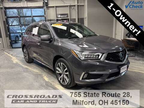 2019 Acura MDX for sale at Crossroads Car and Truck - Crossroads Car & Truck - Milford in Milford OH