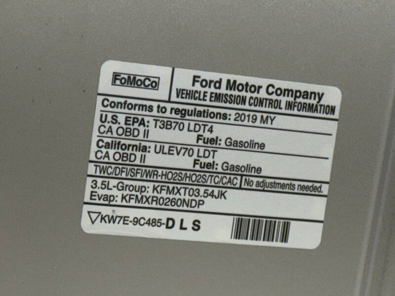 2019 Ford F-150 Lariat