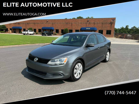2012 Volkswagen Jetta for sale at ELITE AUTOMOTIVE LLC in Alpharetta GA