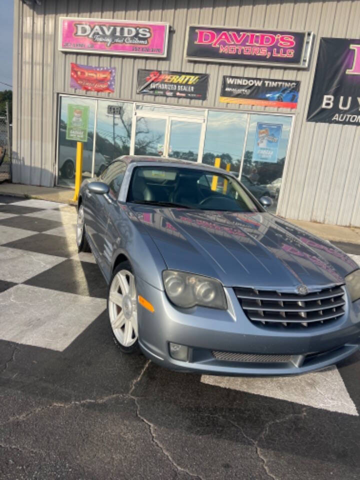 2004 Chrysler Crossfire for sale at David's Motors LLC in Roanoke Rapids, NC