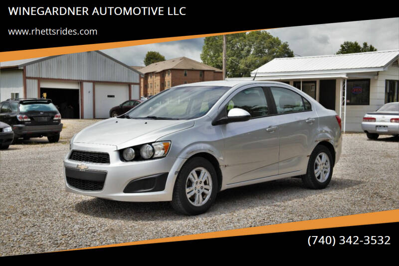 2012 Chevrolet Sonic for sale at WINEGARDNER AUTOMOTIVE LLC in New Lexington OH