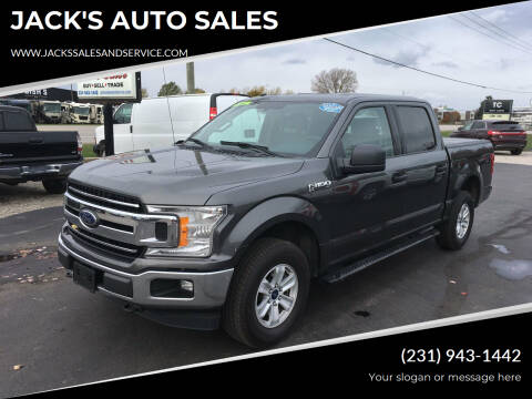 2018 Ford F-150 for sale at JACK'S AUTO SALES in Traverse City MI