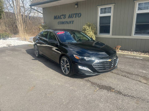 2022 Chevrolet Malibu for sale at MAC'S AUTO COMPANY in Nanticoke PA