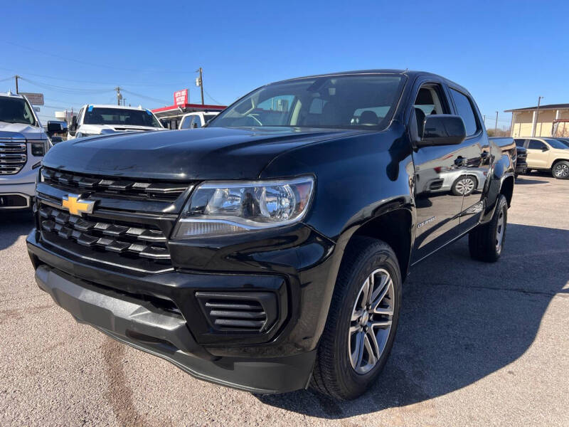 Used 2022 Chevrolet Colorado Work Truck with VIN 1GCGSBEN0N1137787 for sale in Garland, TX