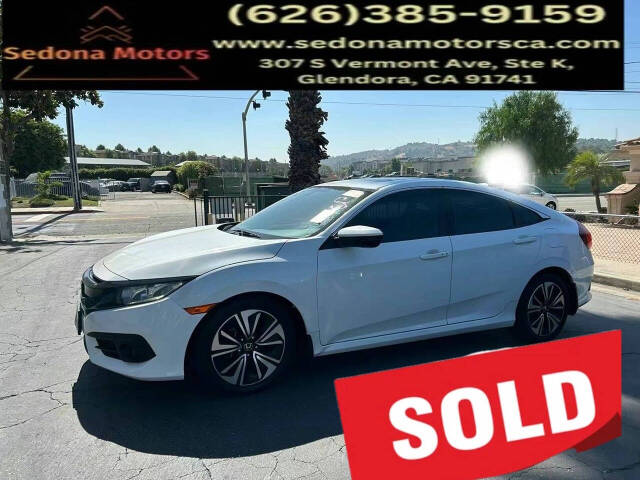 2017 Honda Civic for sale at Sedona Motors in Glendora, CA