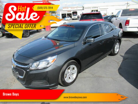 2015 Chevrolet Malibu for sale at Brown Boys in Yakima WA