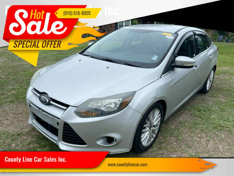 2014 Ford Focus for sale at County Line Car Sales Inc. in Delco NC