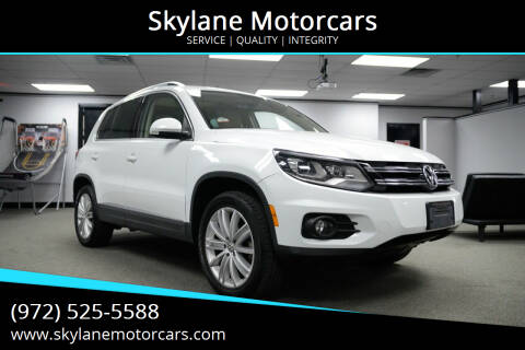 2016 Volkswagen Tiguan for sale at Skylane Motorcars in Carrollton TX