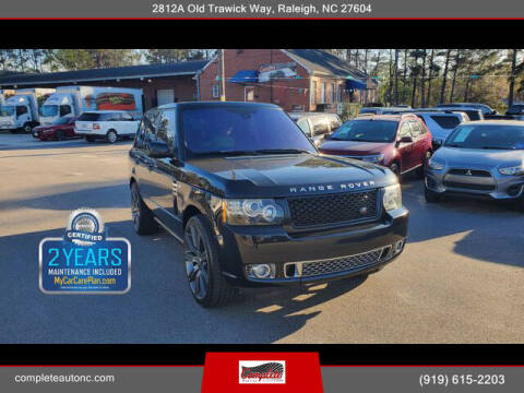 2012 Land Rover Range Rover for sale at Complete Auto Center , Inc in Raleigh NC