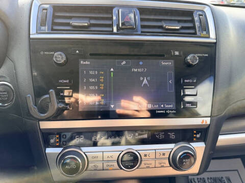 2017 Subaru Outback 2.5i Touring