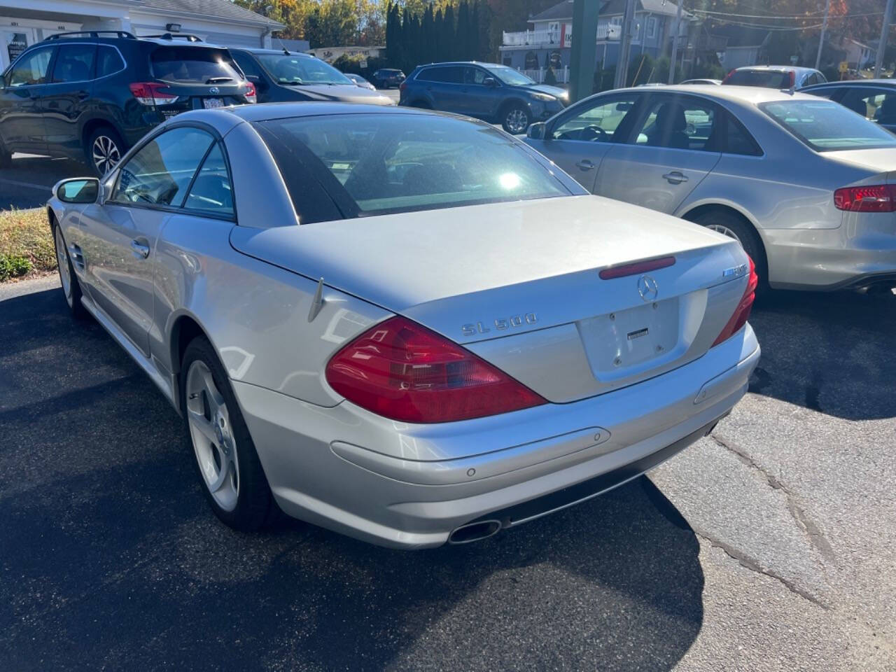 2004 Mercedes-Benz SL-Class for sale at James Motors Inc. in East Longmeadow, MA